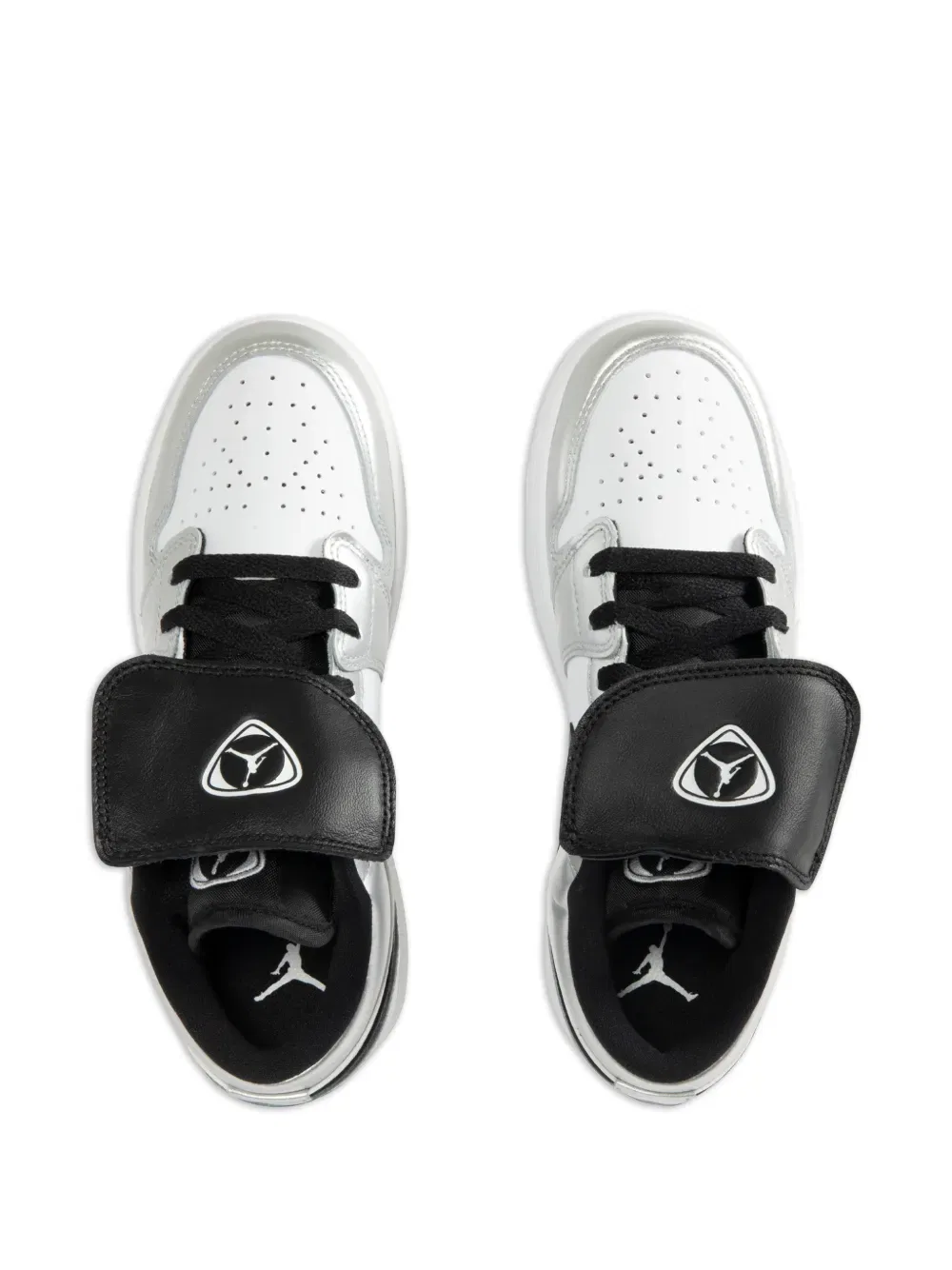Кроссовки Air Jordan 1 Low SE Nike Kids, белый — фото 3