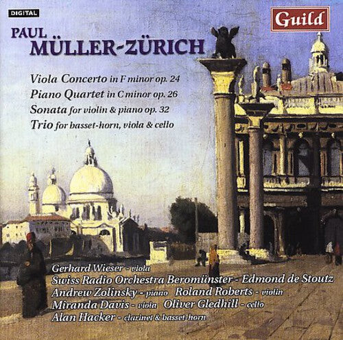 

CD диск Mueller-Zurich / Wieser / Zolinsky / De Stoutz: Viola Concerto / Piano Quartet / Sonata / Trio