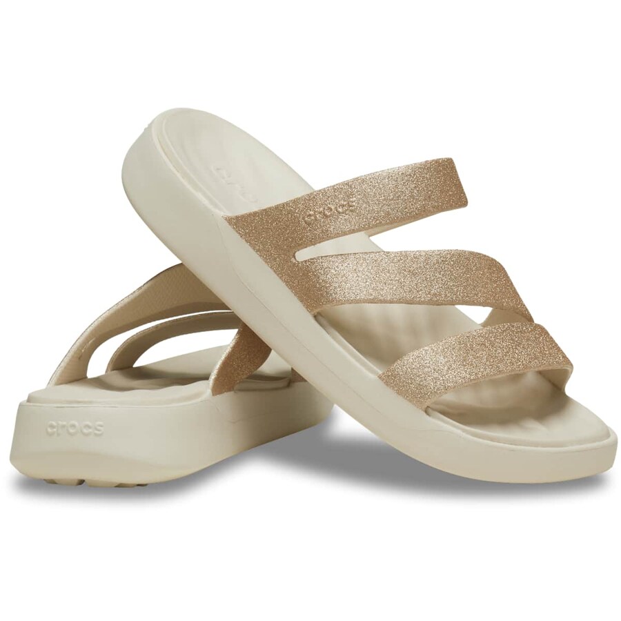 Мюли Crocs Getaway, Gold — фото 2