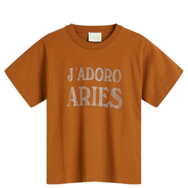 

Футболка J'adoro Diamante для малышей Aries, коричневый