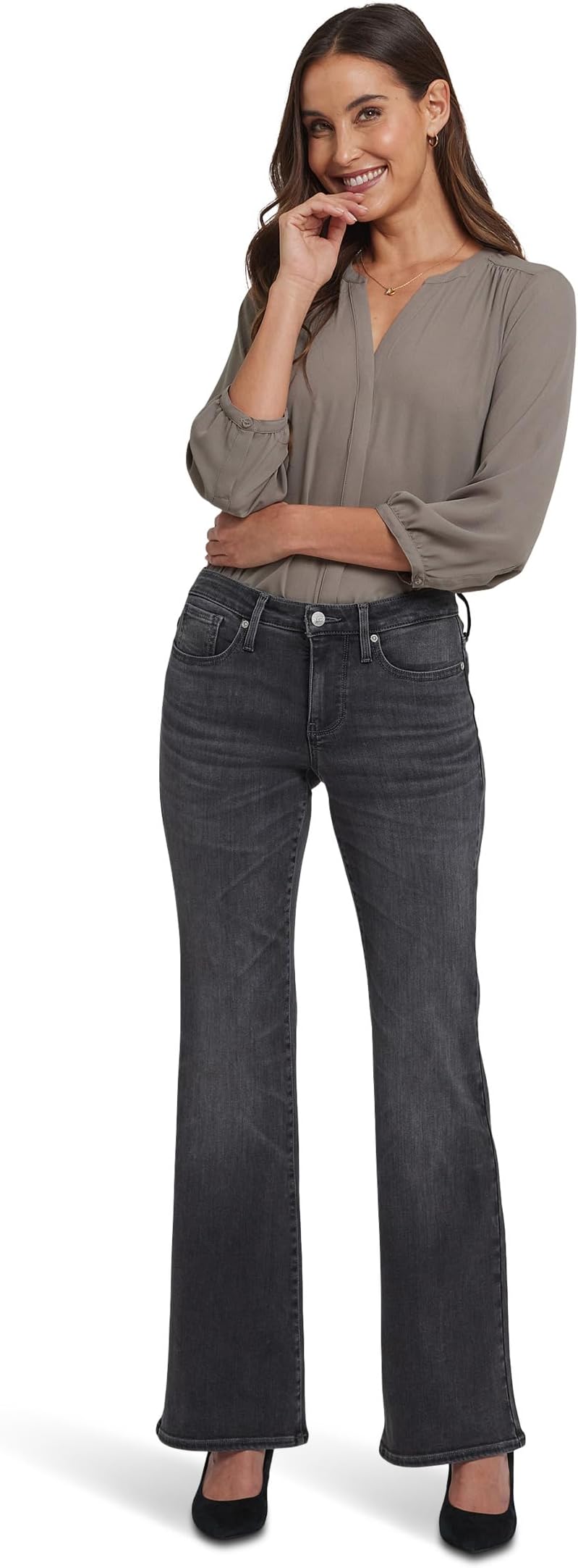 

Женские джинсы Ava Flare NYDJ, Gloomy Marais