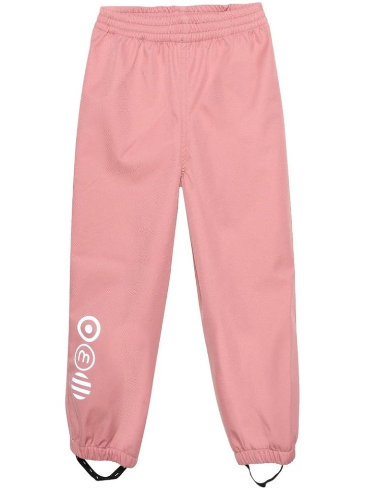 

Minymo Детские непромокаемые штаны "Softshell pants-Solid" розового цвета