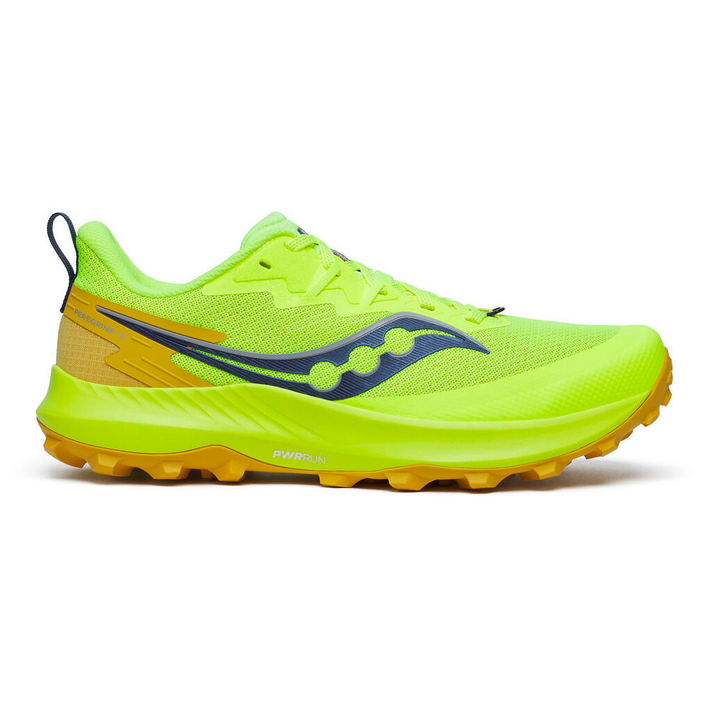 

Кроссовки для бега по пересеченной местности Saucony Peregrine 14, цвет Citron/Oak