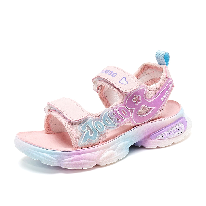 

Детские сандалии BOBDOG, розовый/фиолетовый