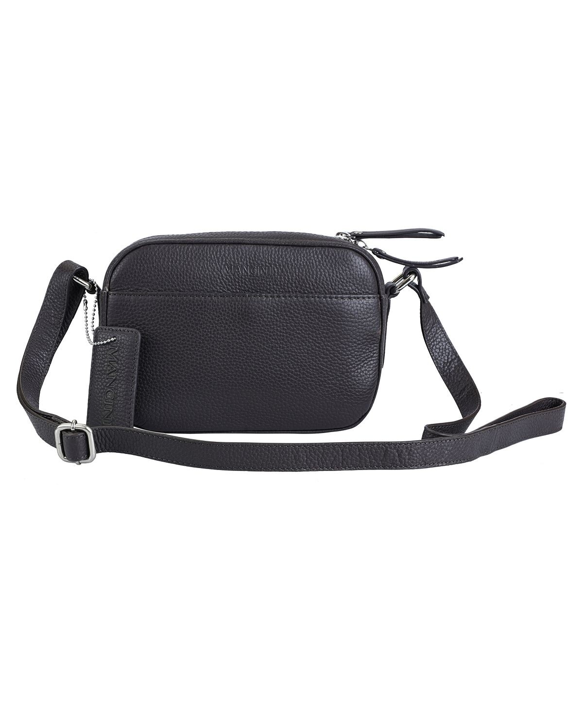 

Маленькая кожаная сумка через плечо Pebbled Collection Clara Mancini, коричневый