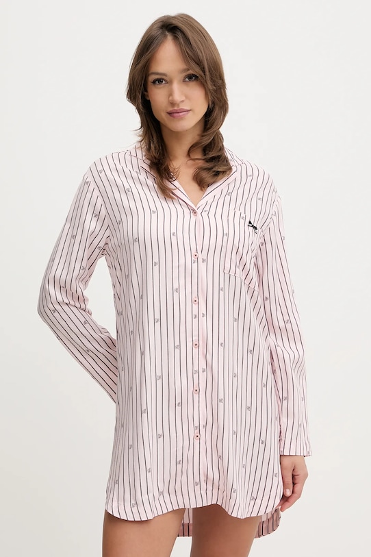 

Ночная рубашка sartorial sleepshirt HUGO, розовый