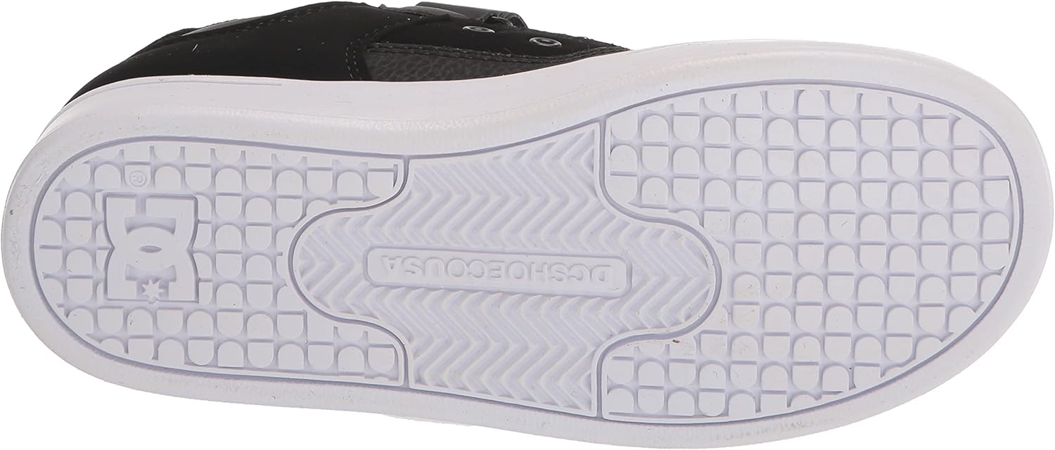 Детские кроссовки DC Shoes Manteca 4 V для юных скейтбордистов, белый/черный — фото 4