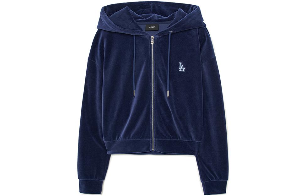 

Свитшот женский темно-синий MLB