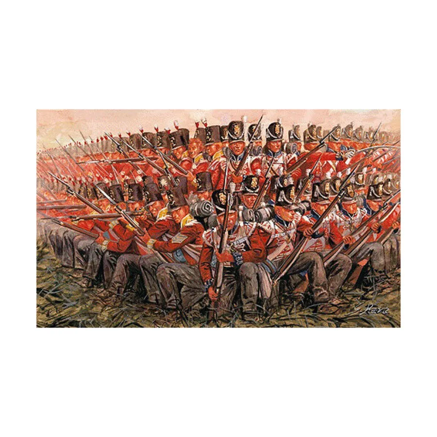 

Британская пехота 1815 г., Waterloo (1:72) (Italeri)