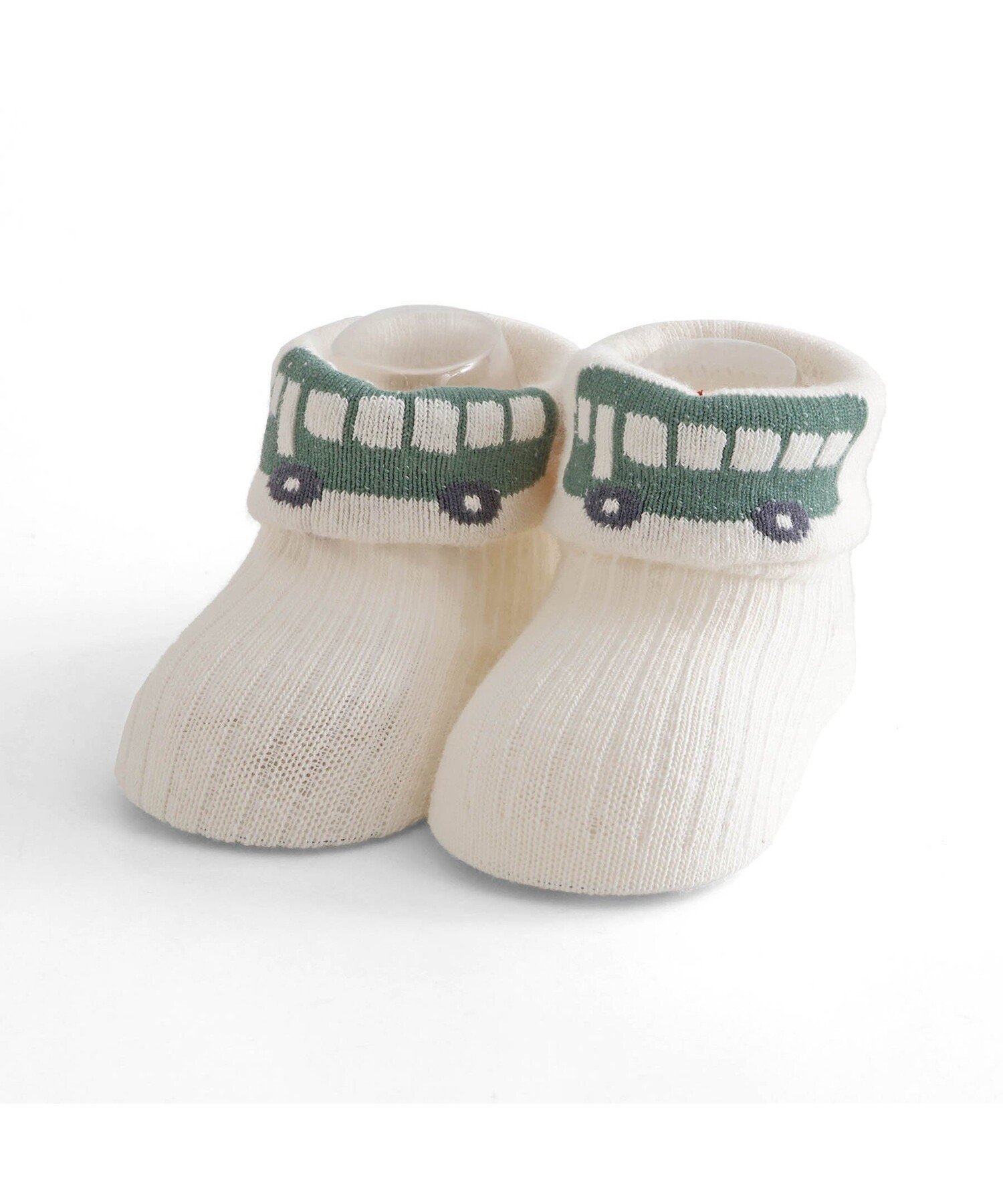Детские носки с двусторонним рисунком Apres Les Cours, ivory