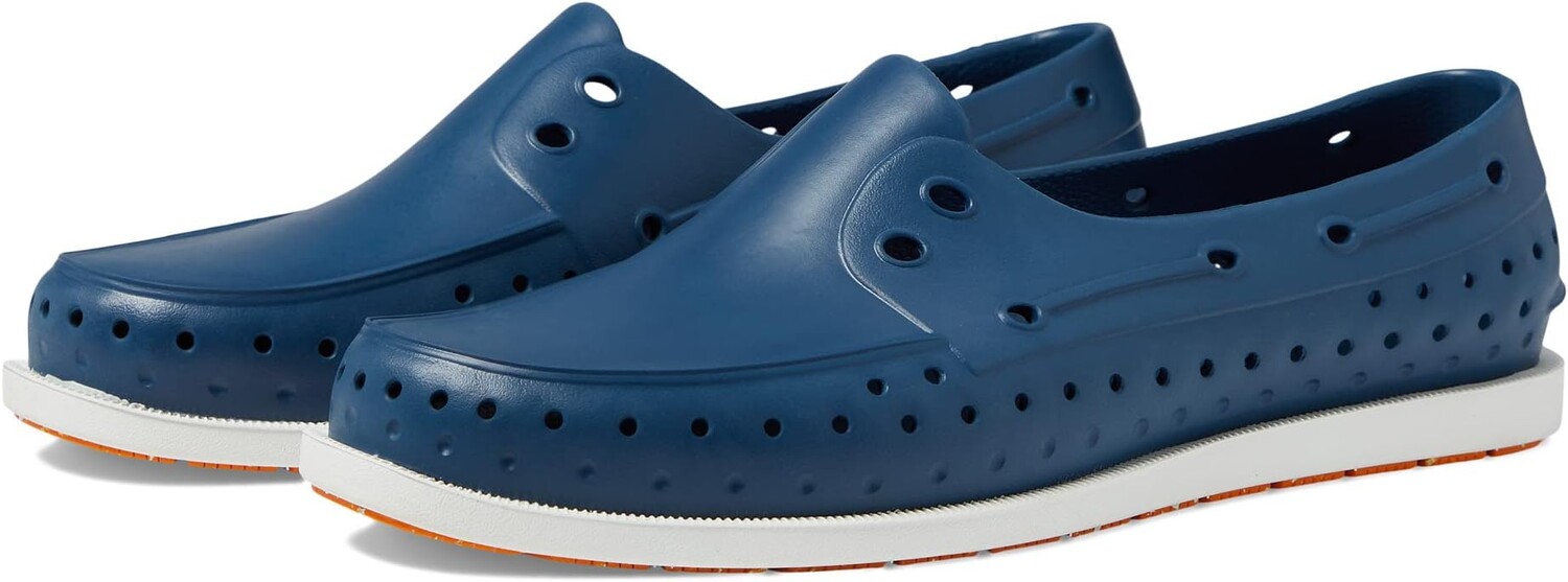

Лоферы Howard Sugarlite Native Shoes, цвет Frontier Blue/Shell White/Foxtail Speckle Rubber