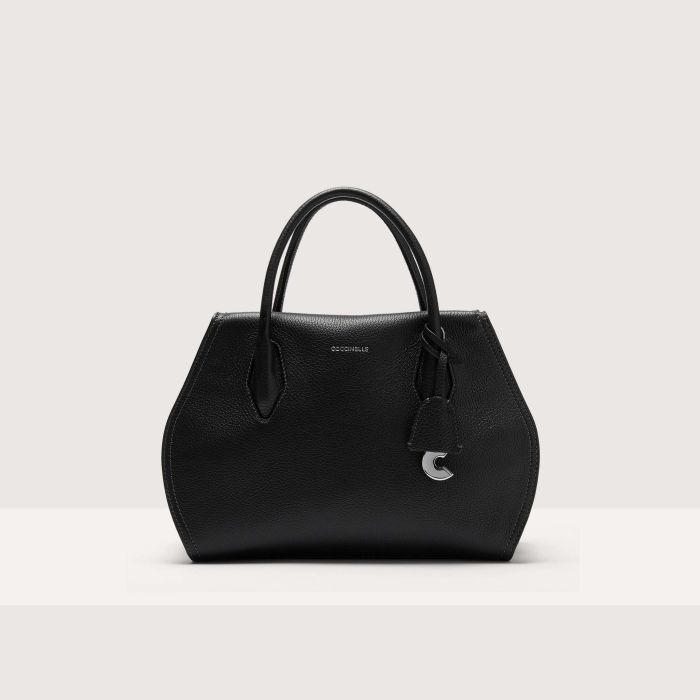

Сумка top-handle Coccinelle Lord medium, цвет Noir