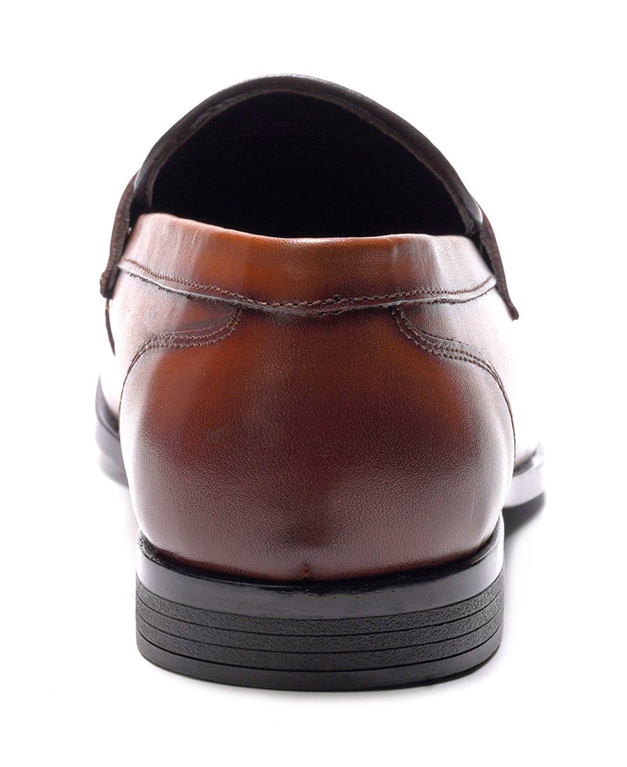Мужские лоферы Solstice Penny Loafers Carlos by Carlos Santana, TAN — фото 3