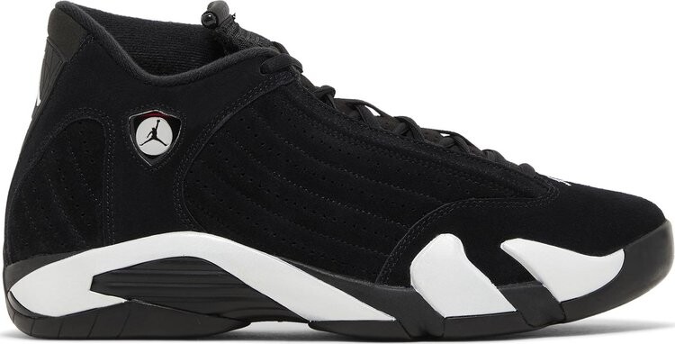 

Кроссовки Air Jordan 14 Retro 'Black White', черный