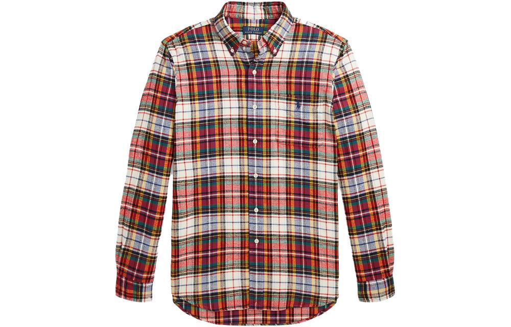 

Рубашка мужская многоцветная FW23 Polo Ralph Lauren, мультиколор