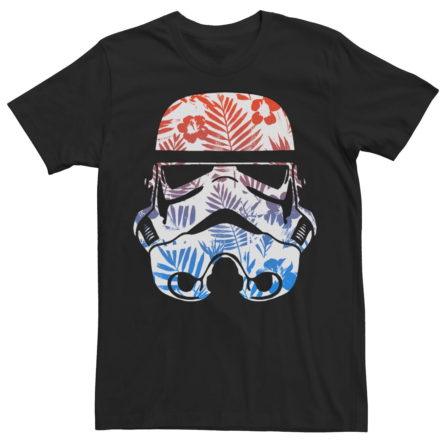 

Мужская футболка со шлемом штурмовика Paradise с цветочным принтом пальм Star Wars