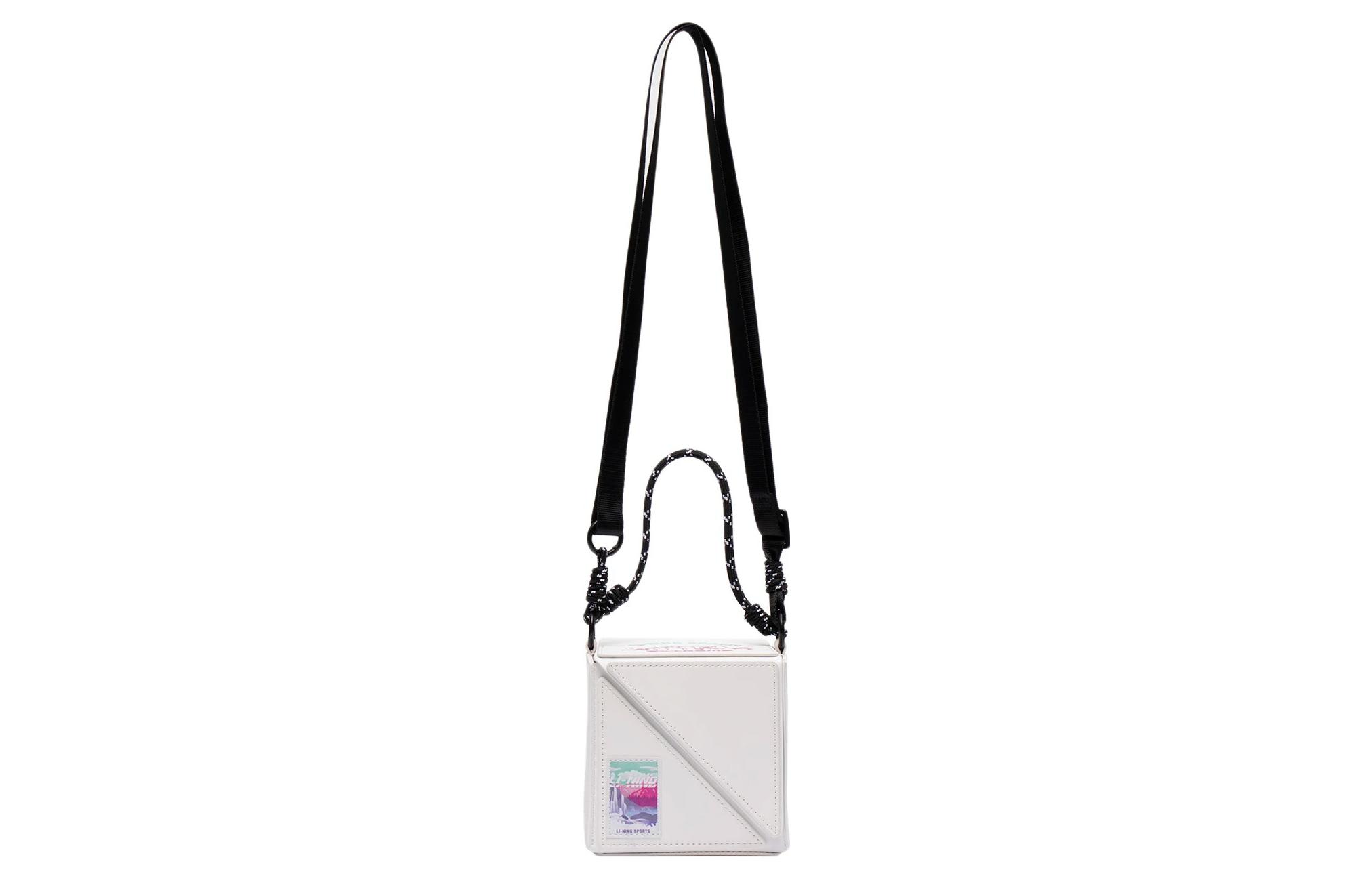 

LINING Полиуретановая наплечная сумка через плечо обычная унисекс белая