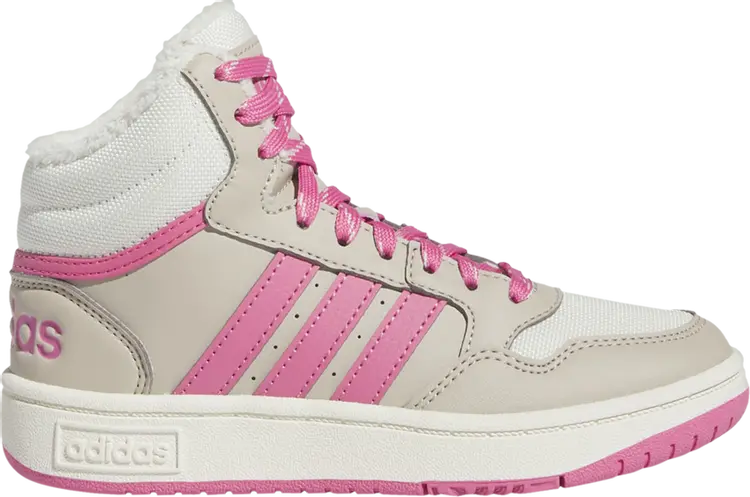 

Кроссовки Hoops 3.0 Mid J 'Wonder Beige Pink Fusion', загар