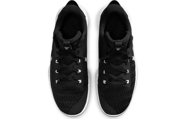 Кроссовки Nike LeBron Witness 5 EP 'Black Metallic Silver', черный — фото 4