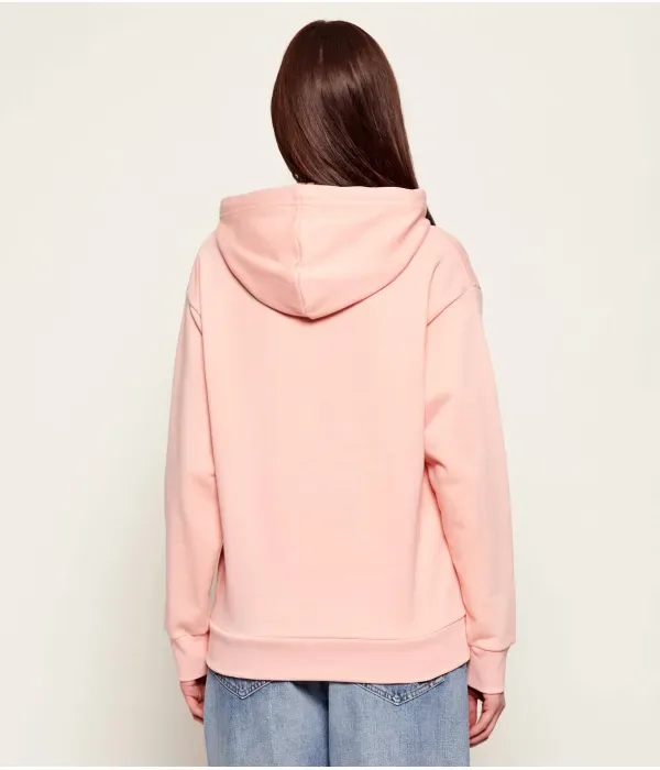 Толстовка Lacoste Oversize Fit, лососевый — фото 3