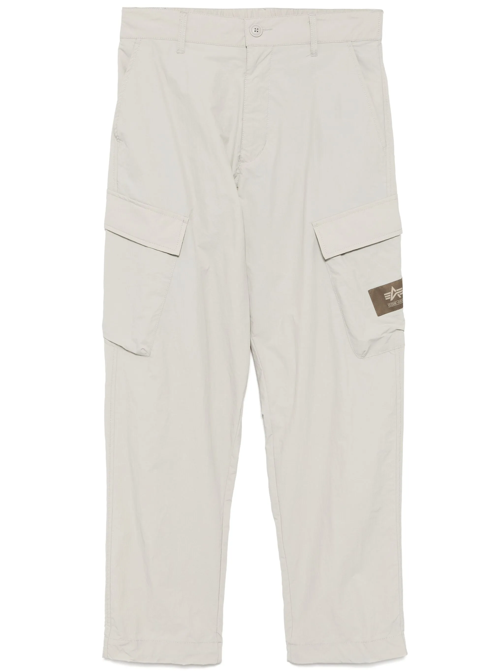 

Брюки с нашивкой-логотипом Izzue, серый