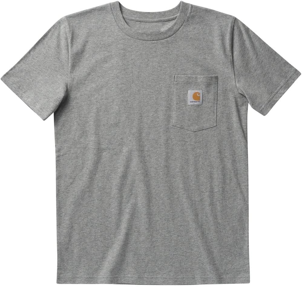 

Футболка с короткими рукавами и карманом для мальчиков Carhartt Baby, Charcoal Grey Heather, Черный, Футболка с короткими рукавами и карманом для мальчиков Carhartt Baby, Charcoal Grey Heather