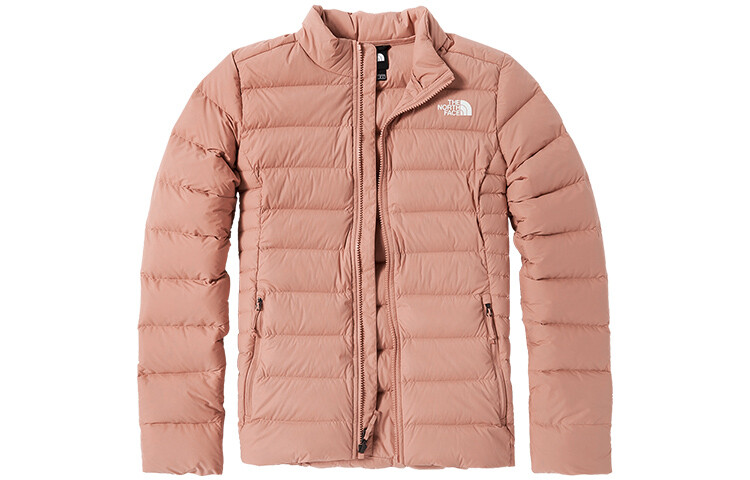 

Пуховик женский розовый The North Face