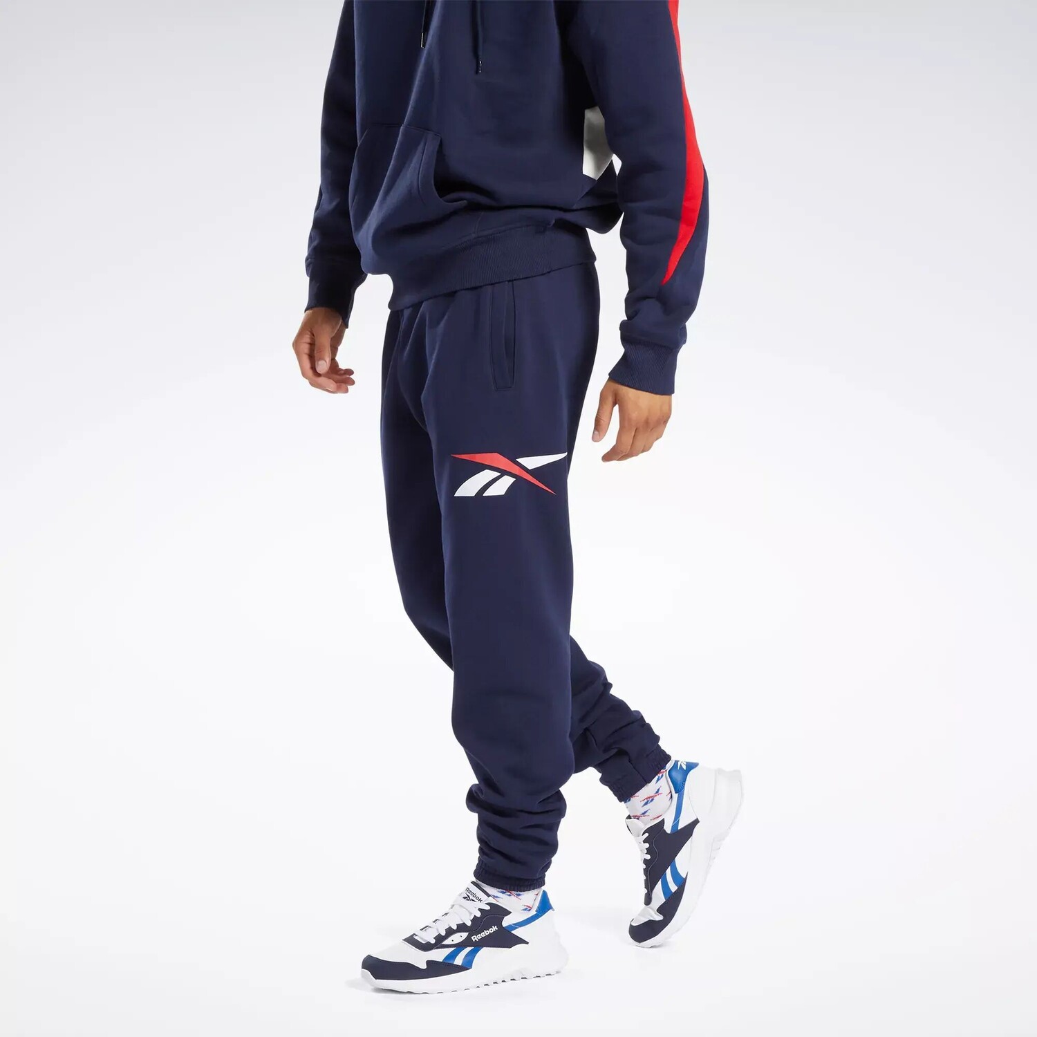 

Классические брендовые брюки Proud Reebok, военно-морской