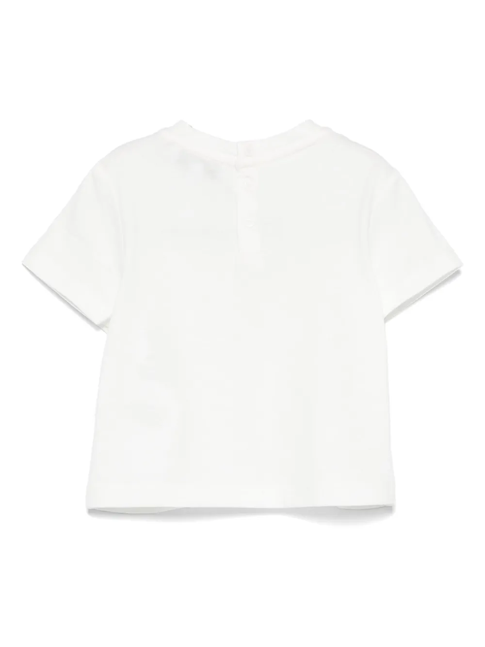Футболка с логотипом Emporio Armani Kids, белый — фото 2