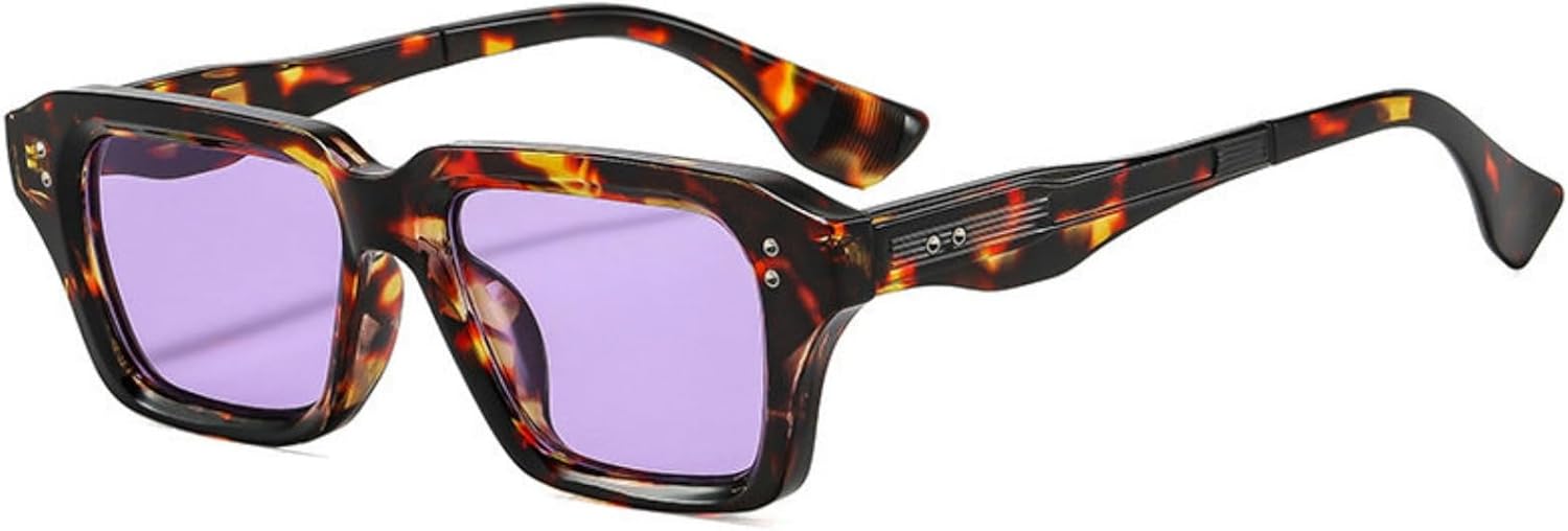 

Солнцезащитные очки Willochra прямоугольной формы для мужчин и женщин, модные солнцезащитные очки в квадратной оправе, ретро-стиль 90-х, дизайнерские, с защитой от УФ-излучения UV400, C5