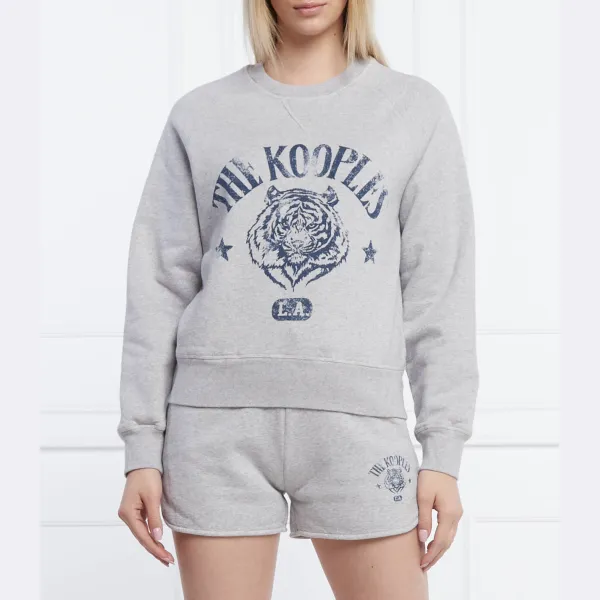 

Толстовка обычного кроя The Kooples, серый