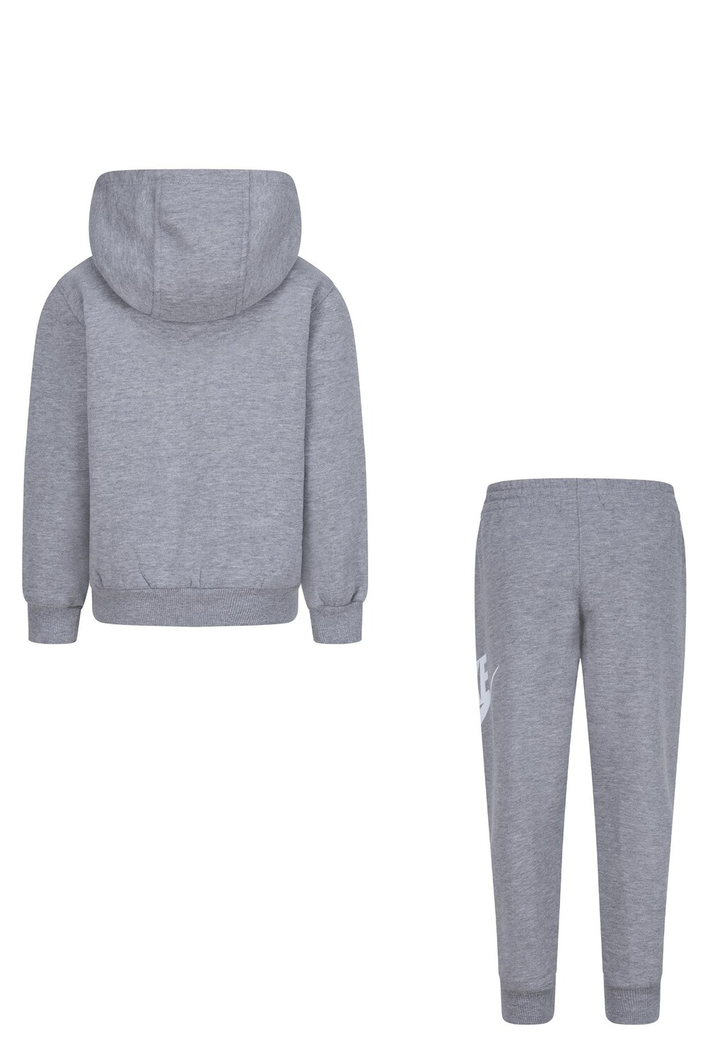 Флисовый спортивный костюм Club для малышей Nike, серый — фото 3