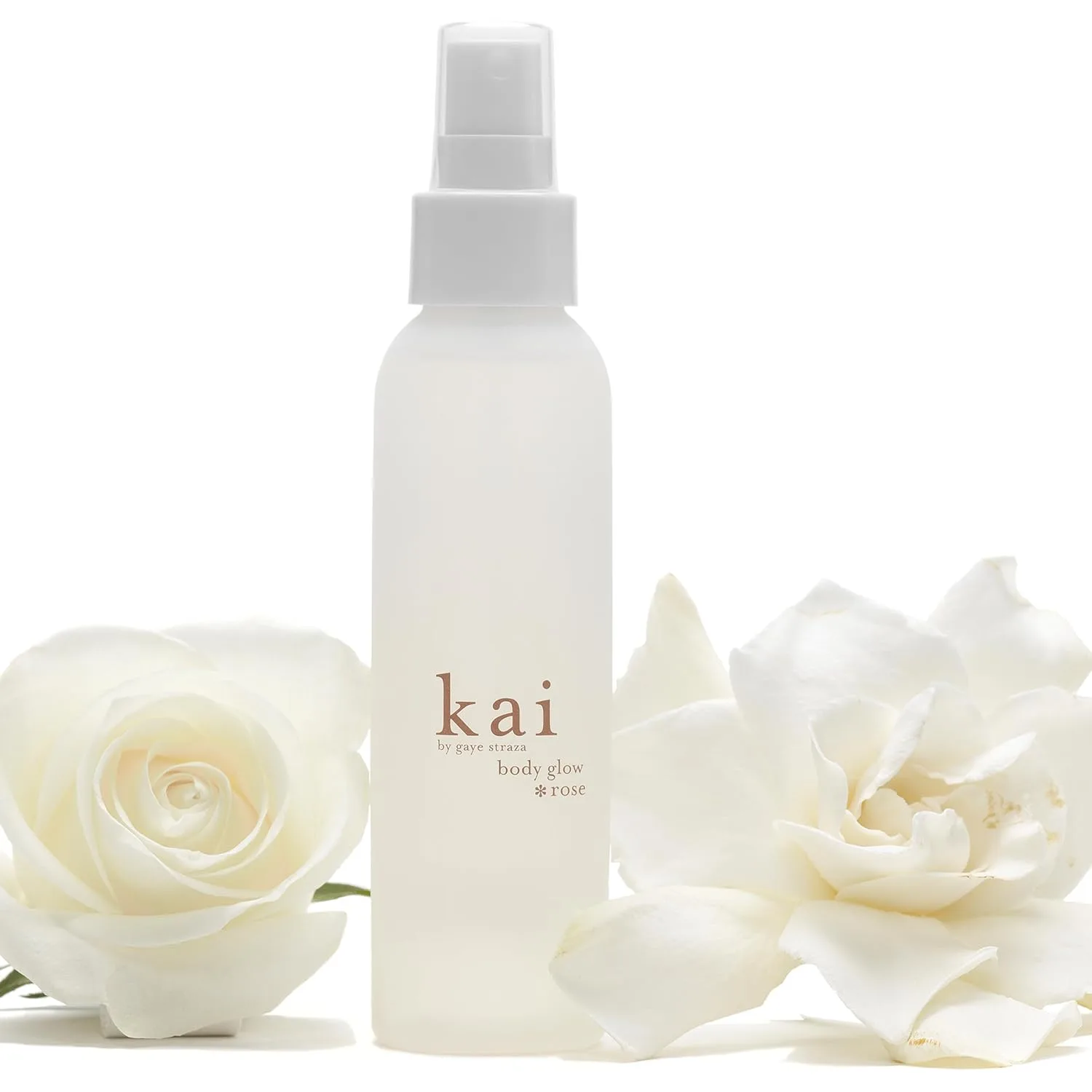 kai body glow rose, 4 Fl Oz (118 мл), сухое масло для тела с экстрактами жожоба, ромашки и огурца, увлажняет и придает сияние с чистым свежим ароматом и нотой розового абсолюта, произведено в сша