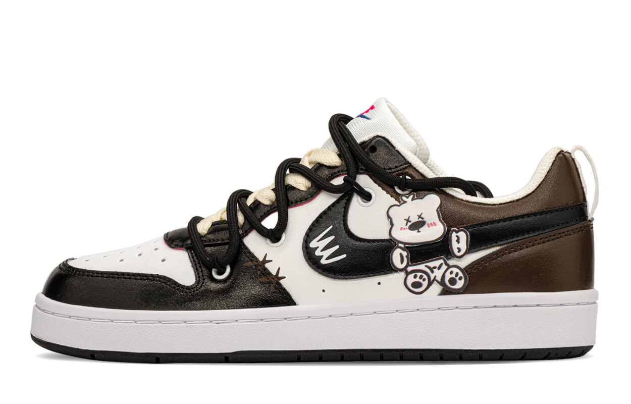 

Кроссовки Nike Court Borough Skateboarding Shoes Women's Low-top Brown, цвет Mocha