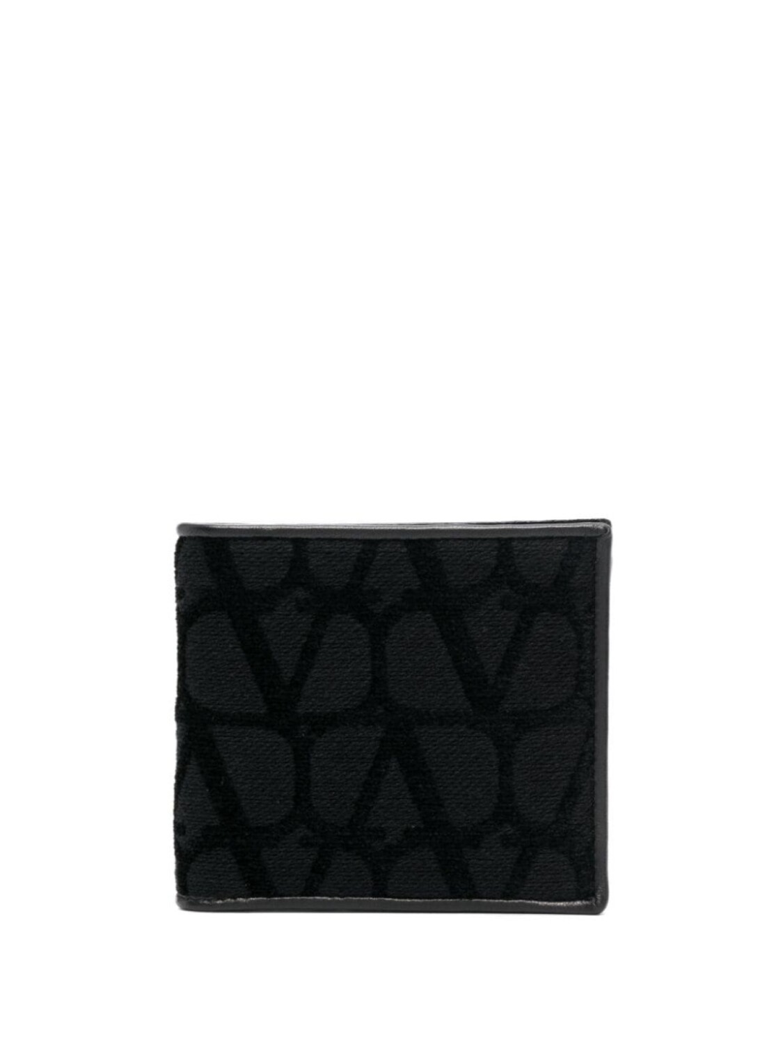 

Valentino Garavani бумажник Toile Iconographe, черный