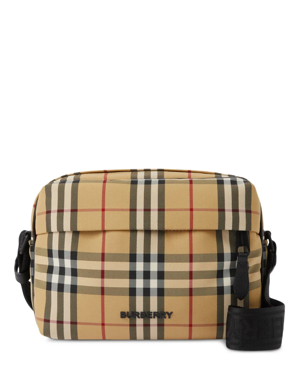 

Сумка на плечо в клетку BURBERRY, нейтральный