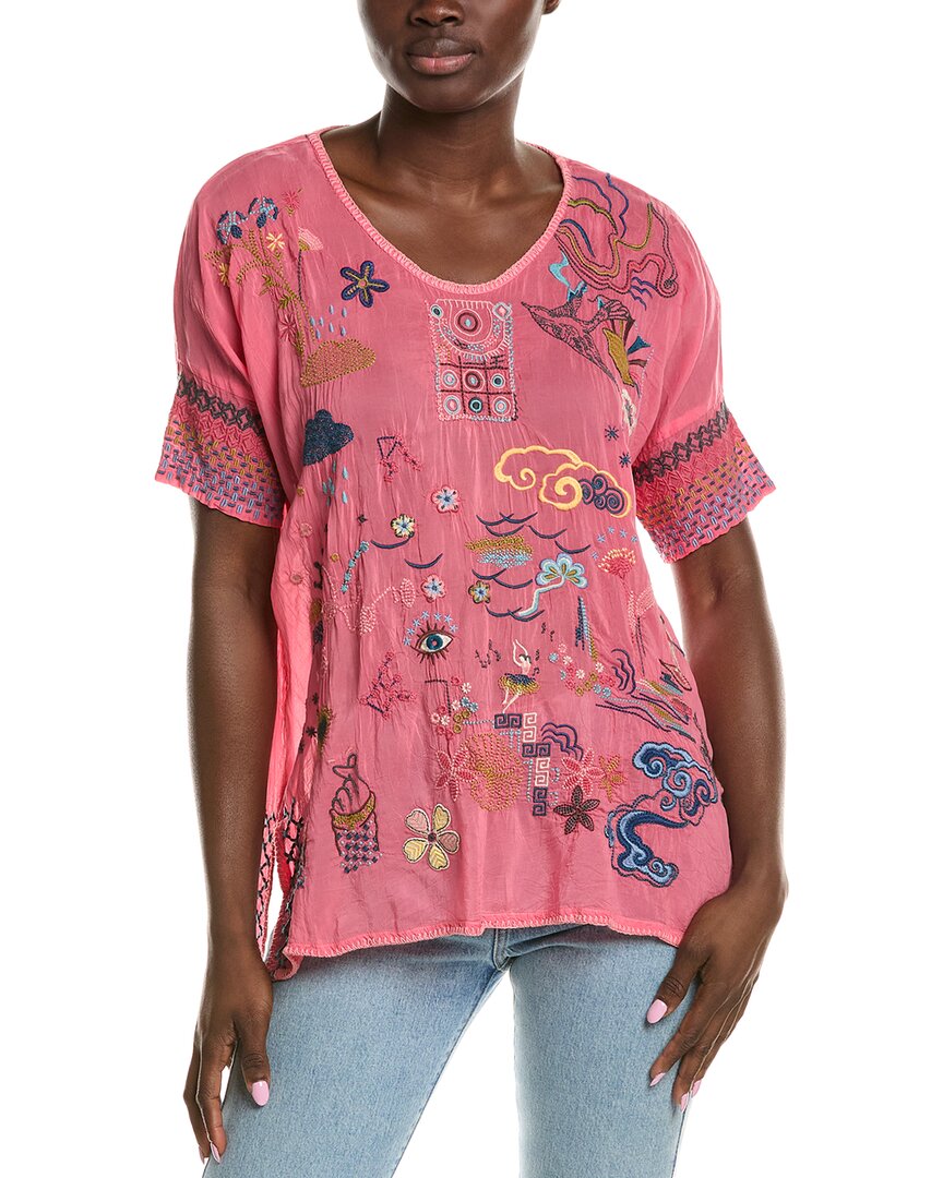 

Джонни Вас Натали Блузка Johnny Was, оранжевый