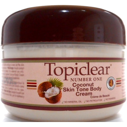 

Крем для тела Coconut Skin Tone 170 г с кокосовым маслом 200 мл Topiclear