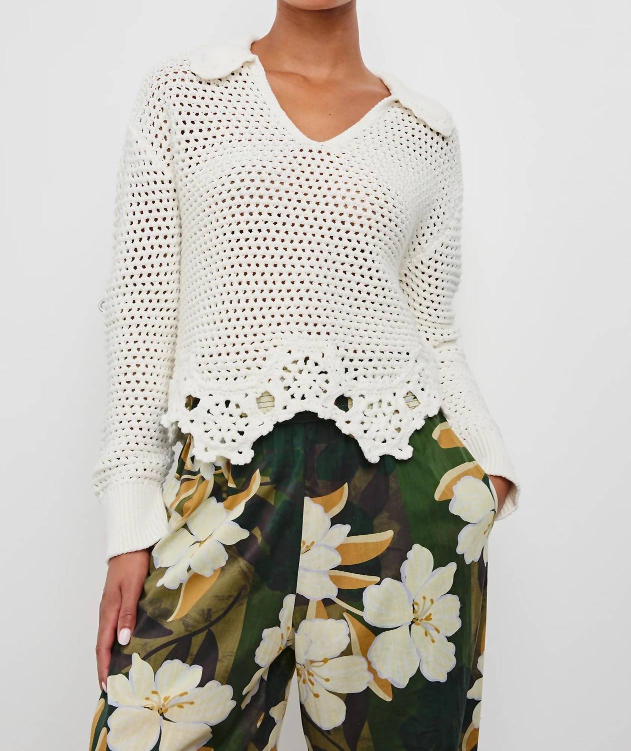 

Свитер Louise цвета слоновой кости Rails, слоновая кость