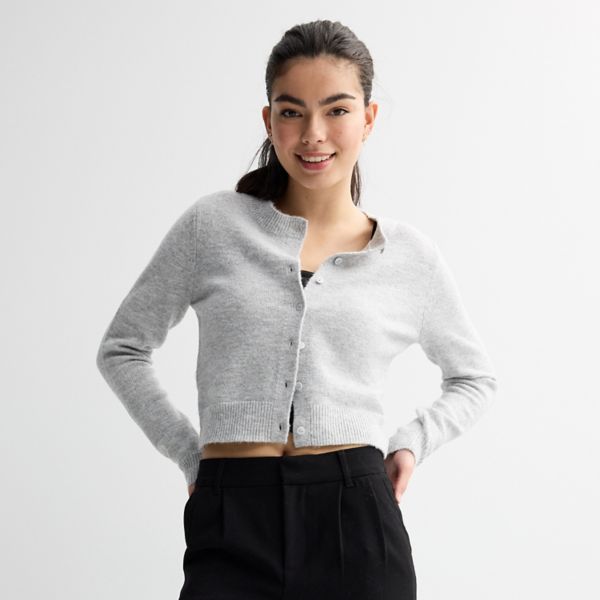 

Детский кардиган на пуговицах So, цвет light heather grey