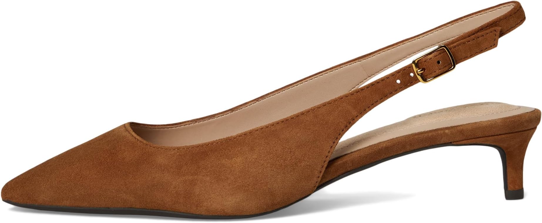Туфли Cole Haan Go-to Jocelyn Slingback Pumps, Tobacco Suede — фото 4