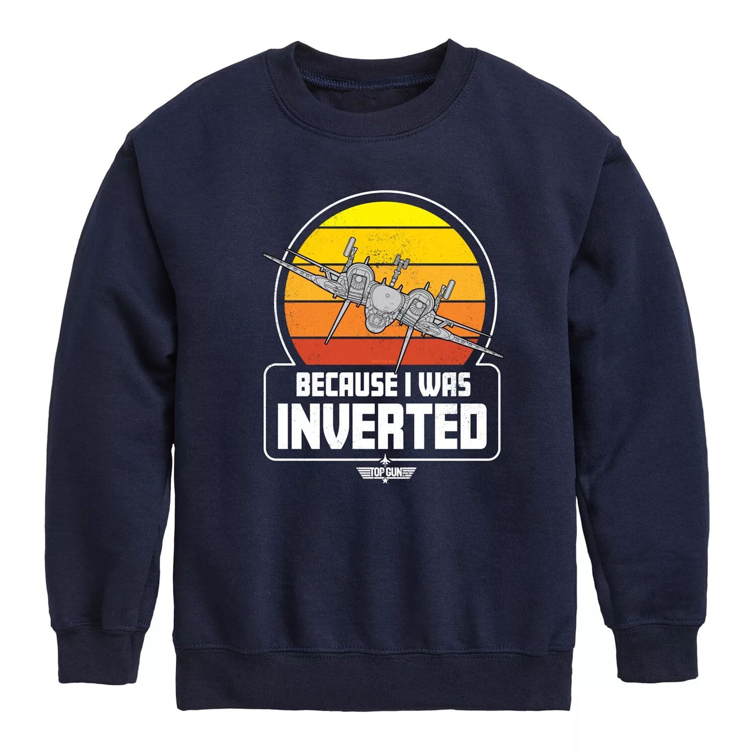 

Мальчики 8–20 лет Top Gun I Was Inverted Fleece Licensed Character, синий