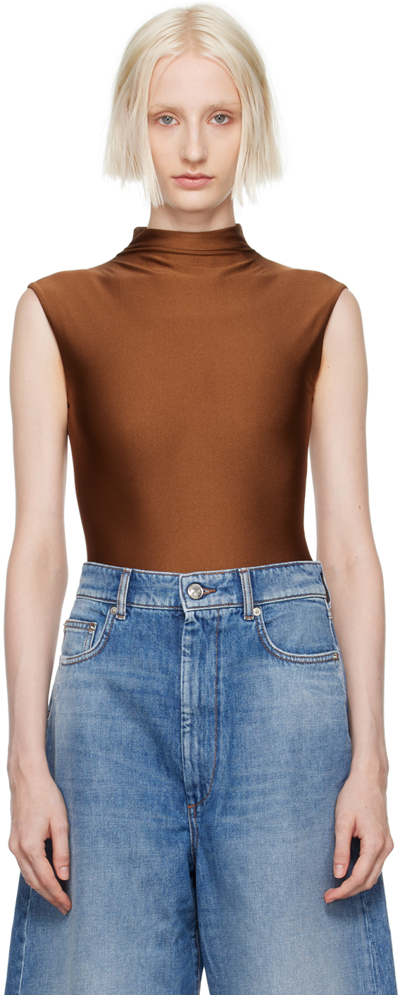 

Коричневый боди Cristin Sportmax