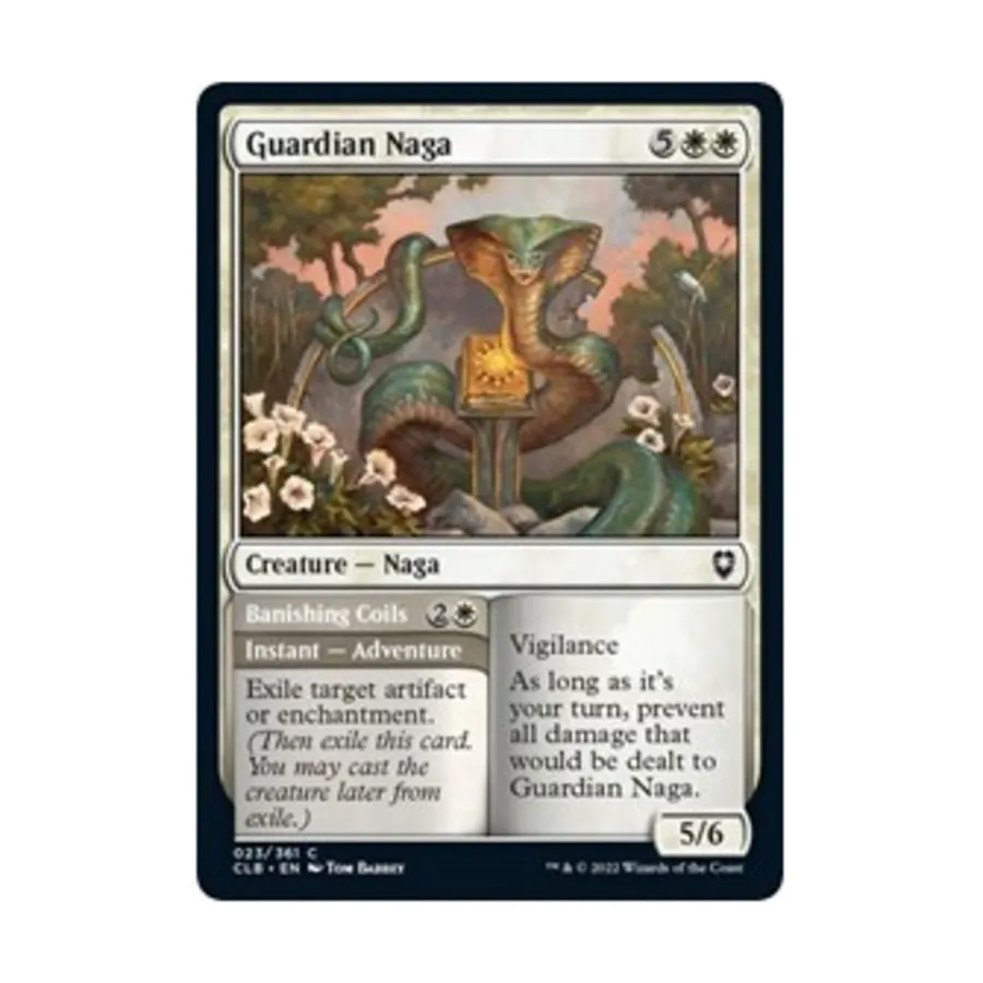 

CCG Нага-хранитель (C) (фольга), MTG - Commander Legends - Battle for Baldur's Gate