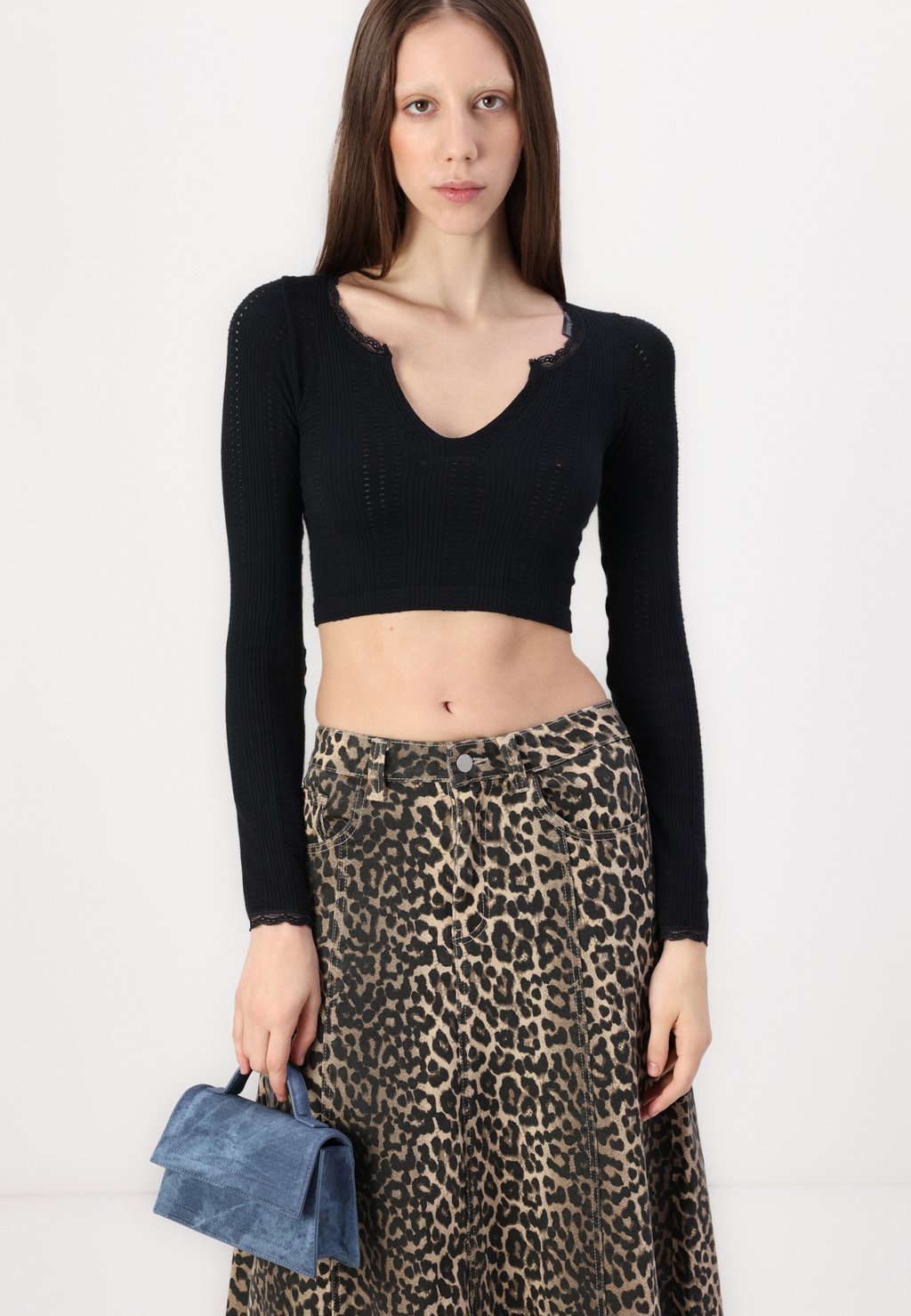 

Юбка А-силуэта VICHIA LEOPARD SKIRT VILA, молочный