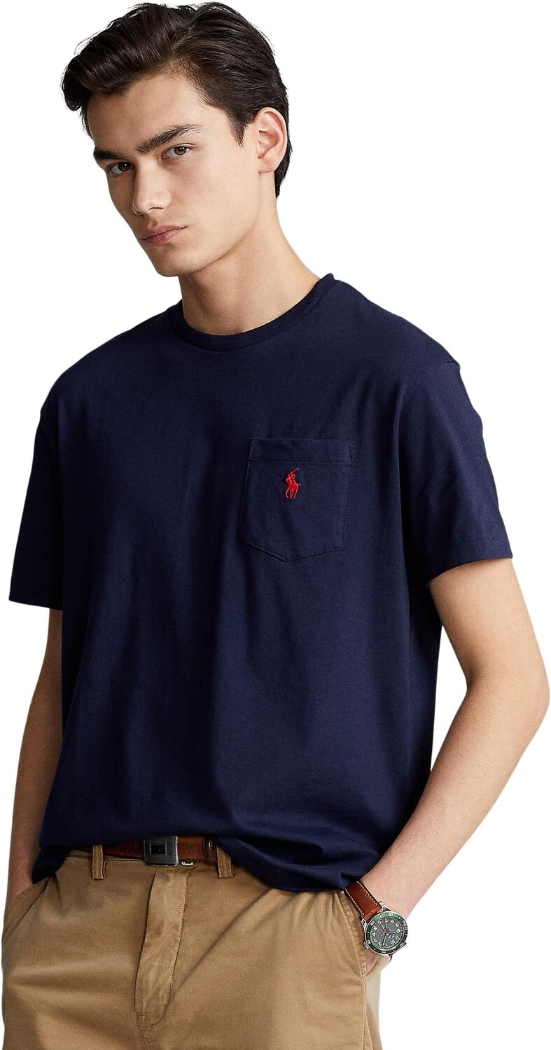 

Классическая футболка с карманами Polo Ralph Lauren, цвет Ink