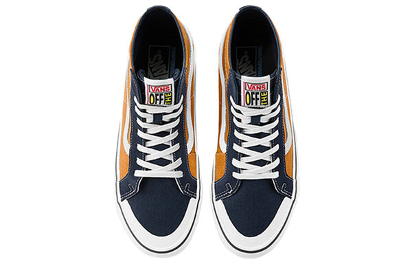 Кроссовки sk8-hi 138 decon sf 'black yellow' Vans, черный — фото 3