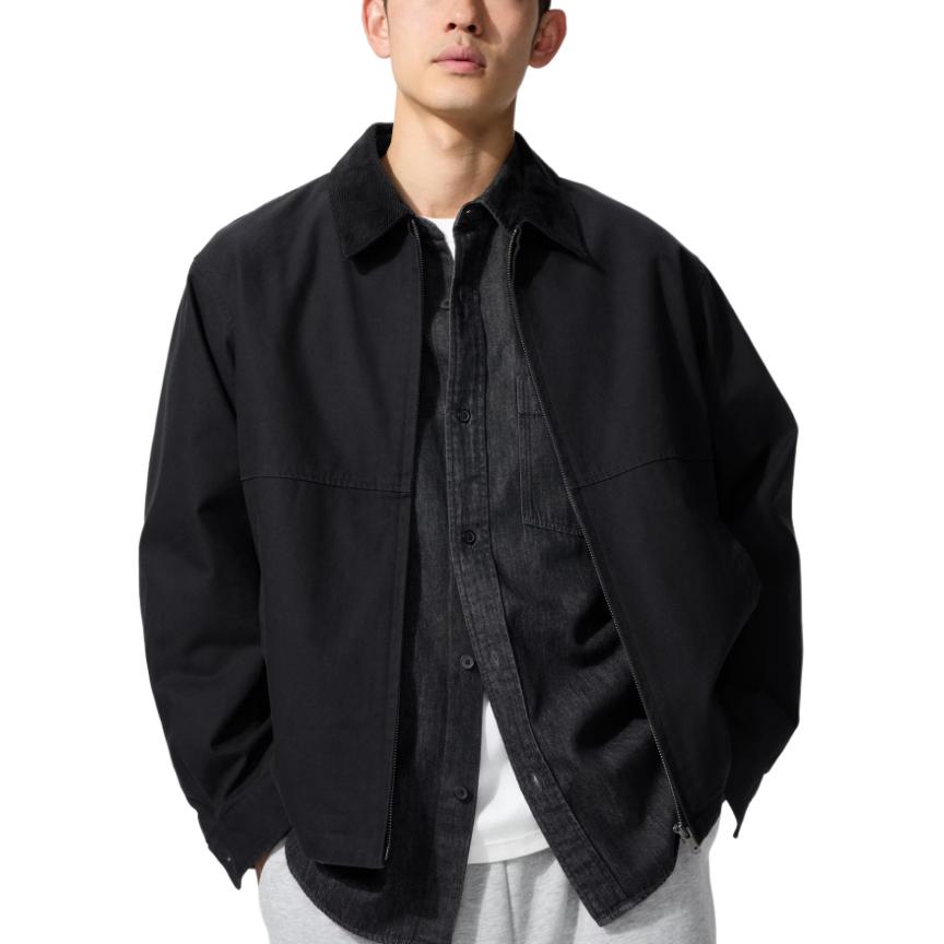 

UNIQLO Куртка мужская черная, Black
