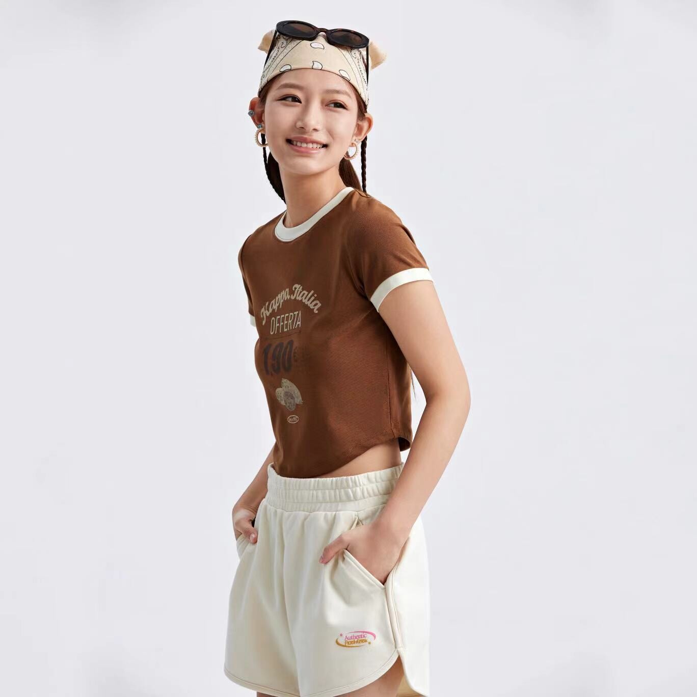 

Футболка женская Power Brown-6548 Kappa