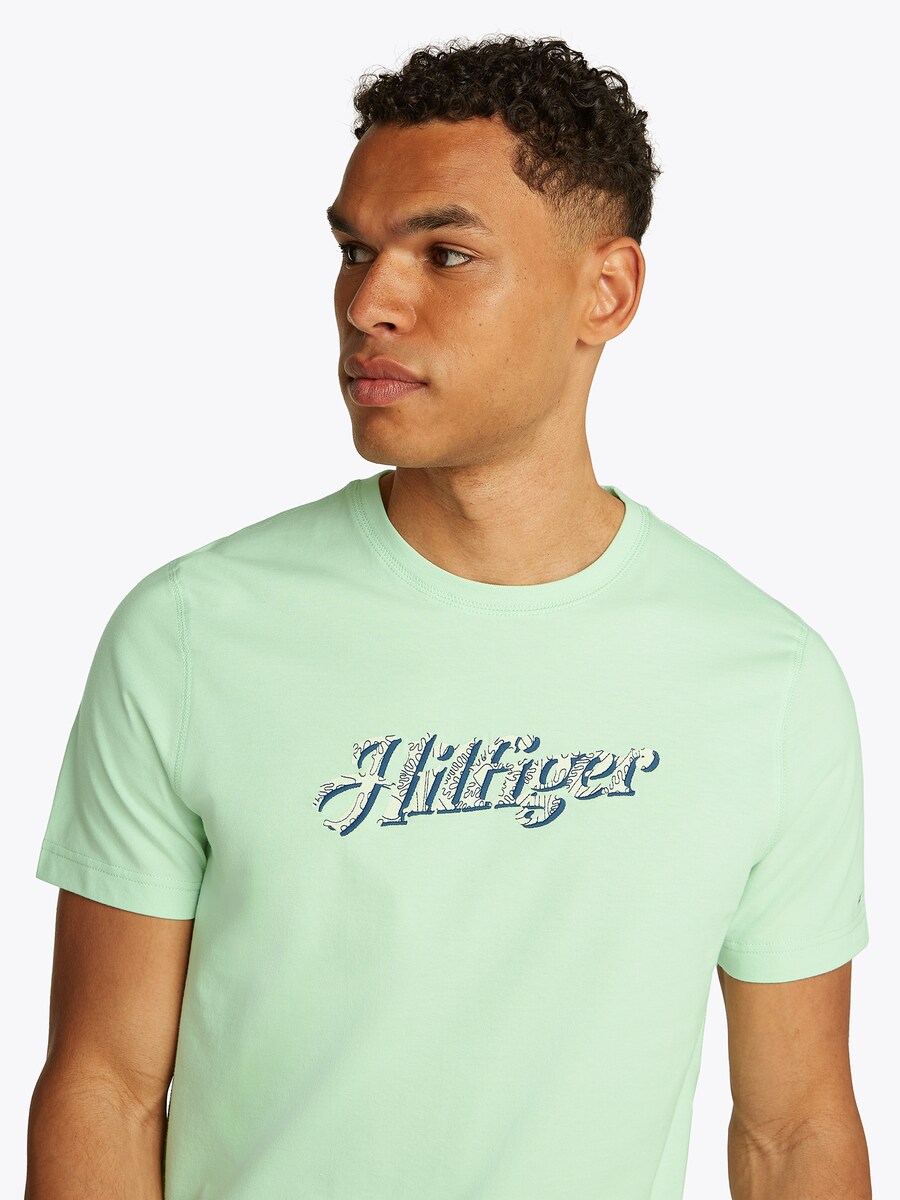 Рубашка TOMMY HILFIGER SUMMER, мятный — фото 4